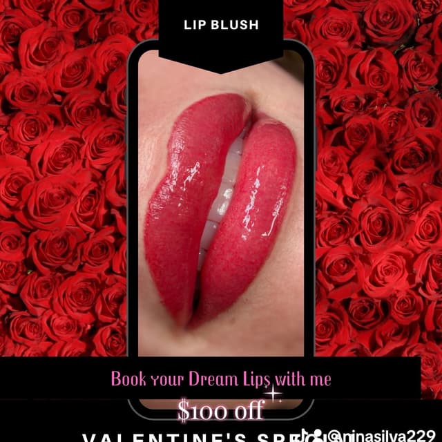 Lip blush special at Pmu Beauty by Nina in Lubbock, TX